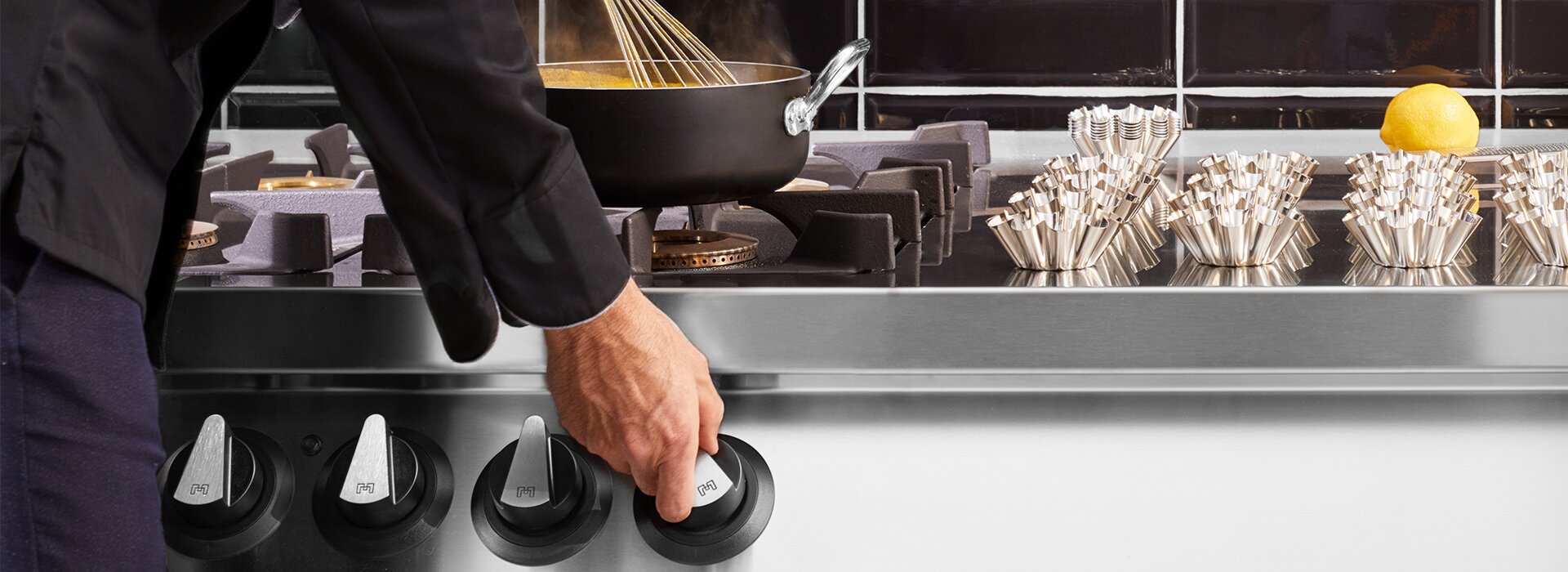Modular Horizontal cooking and neutral elements